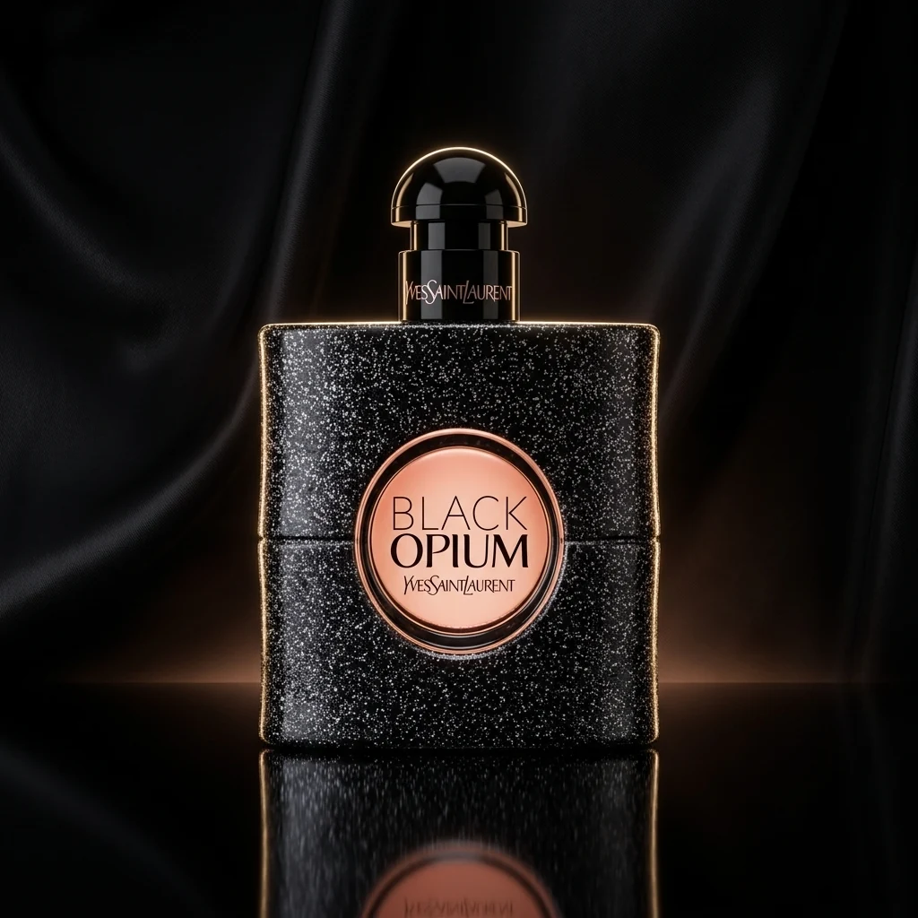 Yves Saint Laurent Black Opium perfume bottle