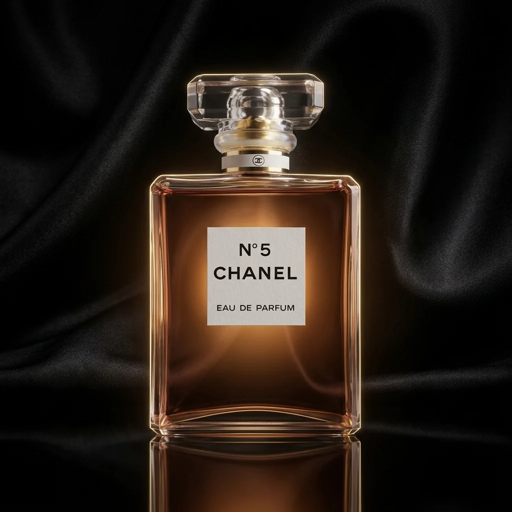 Chanel N°5 perfume bottle
